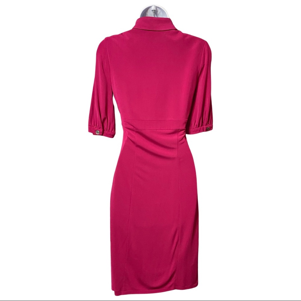 Karen Millen Pink Midi Dress - Picture 3 of 8